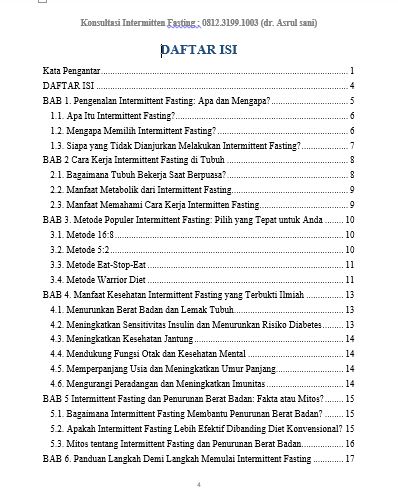 Daftar Isi Ebook